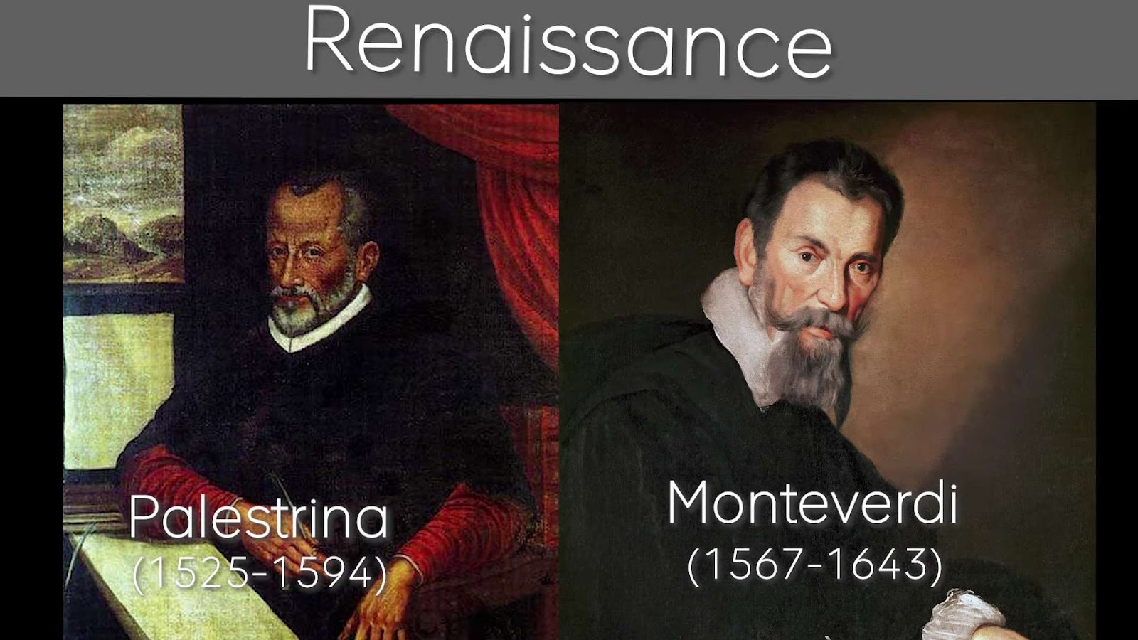 Renaissance classical music period